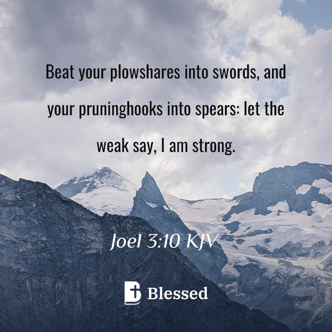 Joel 3:10