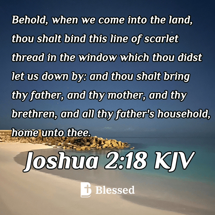 Joshua 2:18