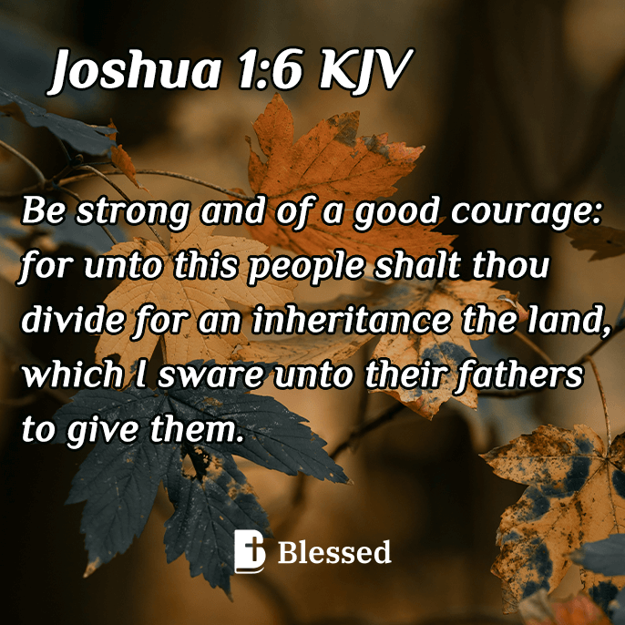 Joshua 1:6