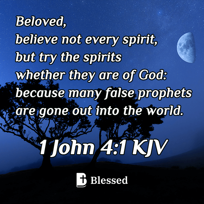 1 John 4:1