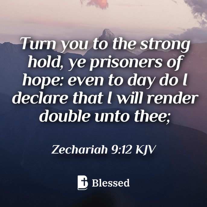Zechariah 9:12