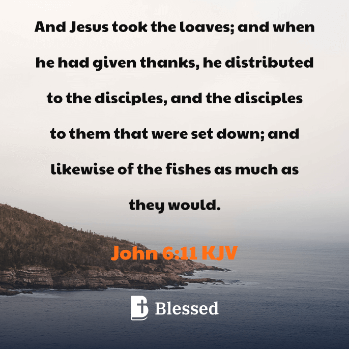 John 6:11