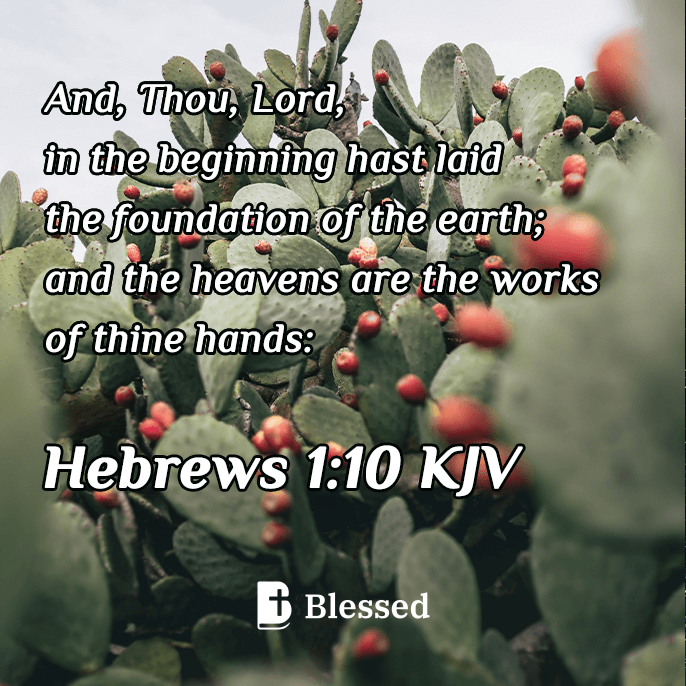 Hebrews 1:10