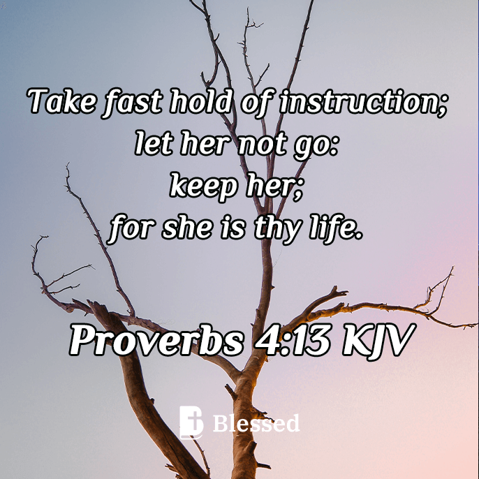 Proverbs 4:13