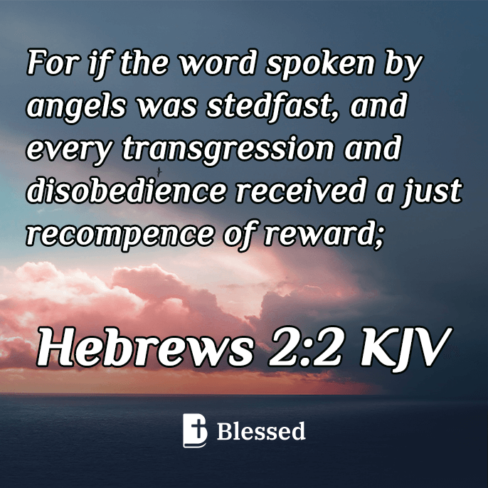 Hebrews 2:2