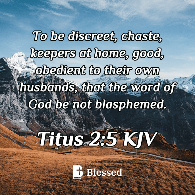Titus 2:5