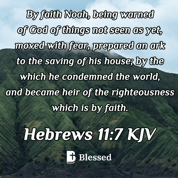 Hebrews 11:7