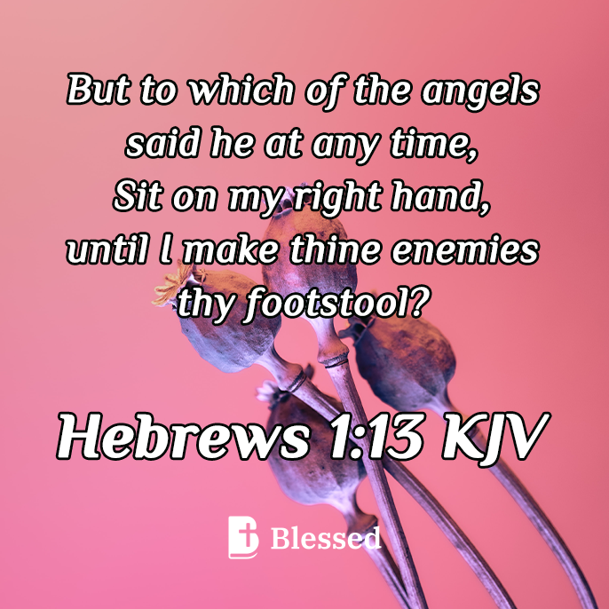 Hebrews 1:13