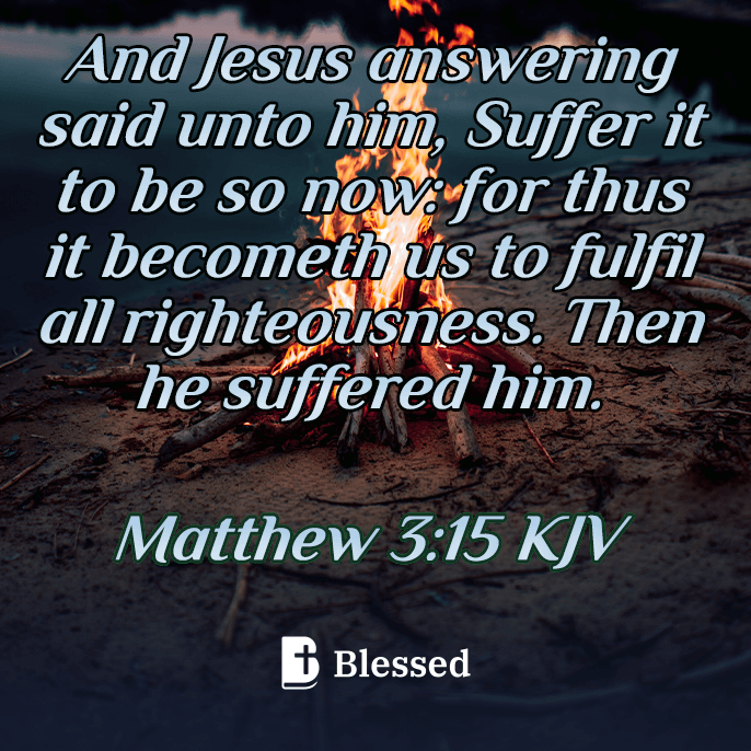 Matthew 3:15