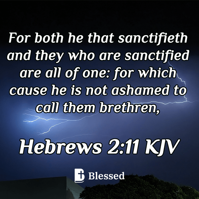 Hebrews 2:11