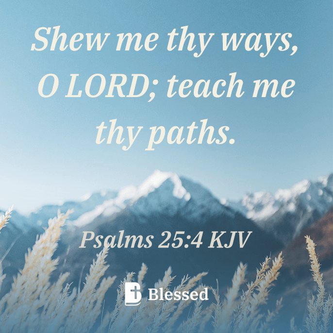 Psalms 25:4