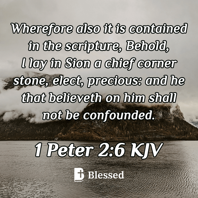 1 Peter 2:6