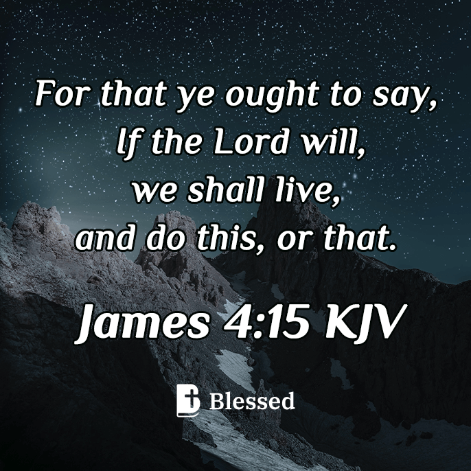 James 4:15
