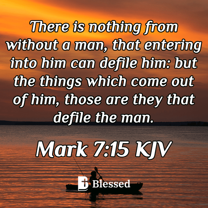 Mark 7:15