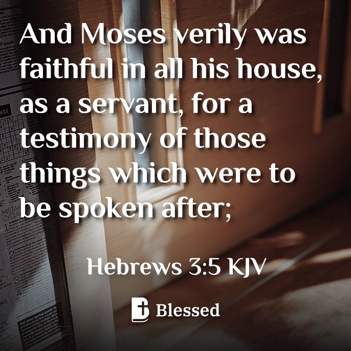 Hebrews 3:5