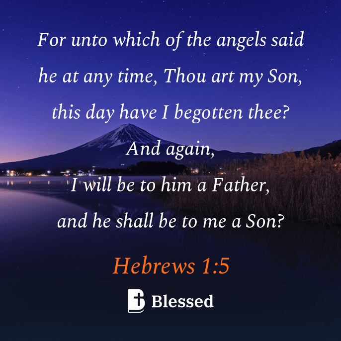 Hebrews 1:5