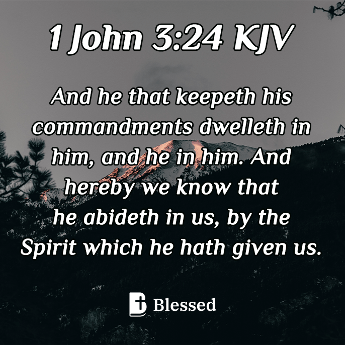 1 John 3:24