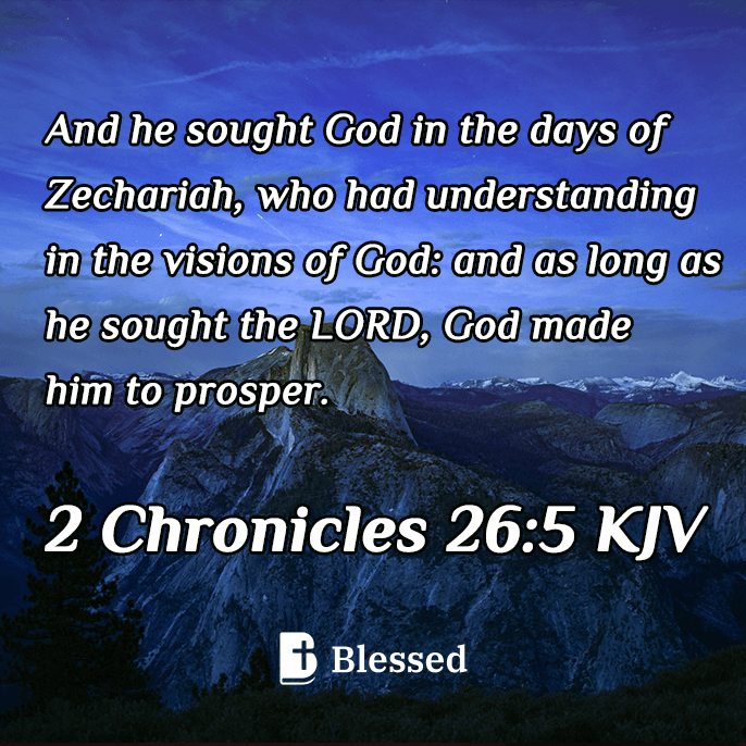 2 Chronicles 26:5