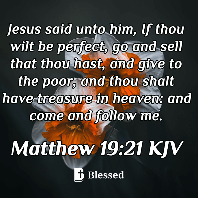 Matthew 19:21