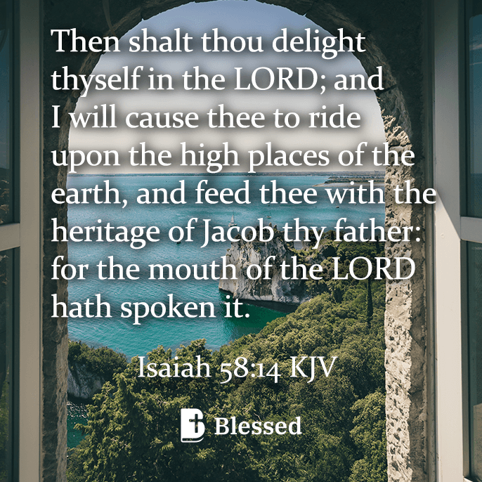 Isaiah 58:14