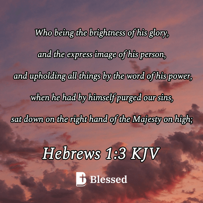 Hebrews 1:3