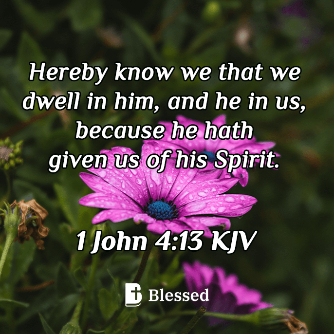 1 John 4:13