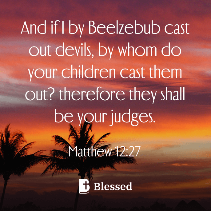 Matthew 12:27