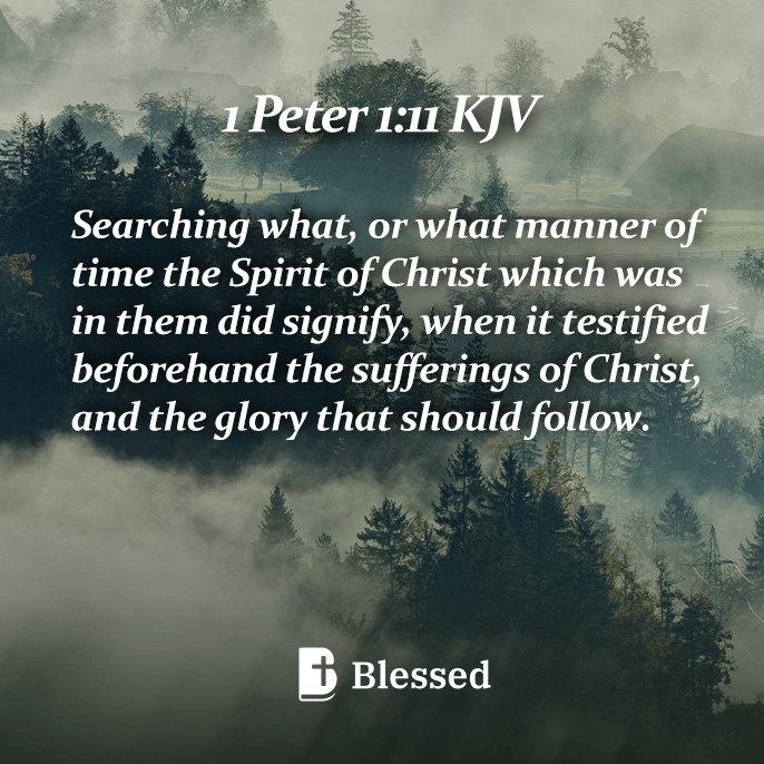 1 Peter 1:11