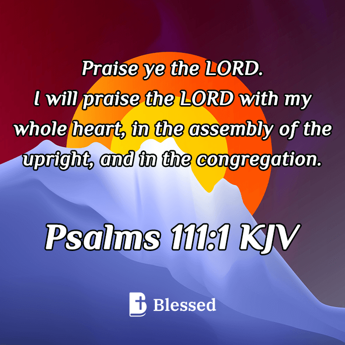 Psalms 111:1