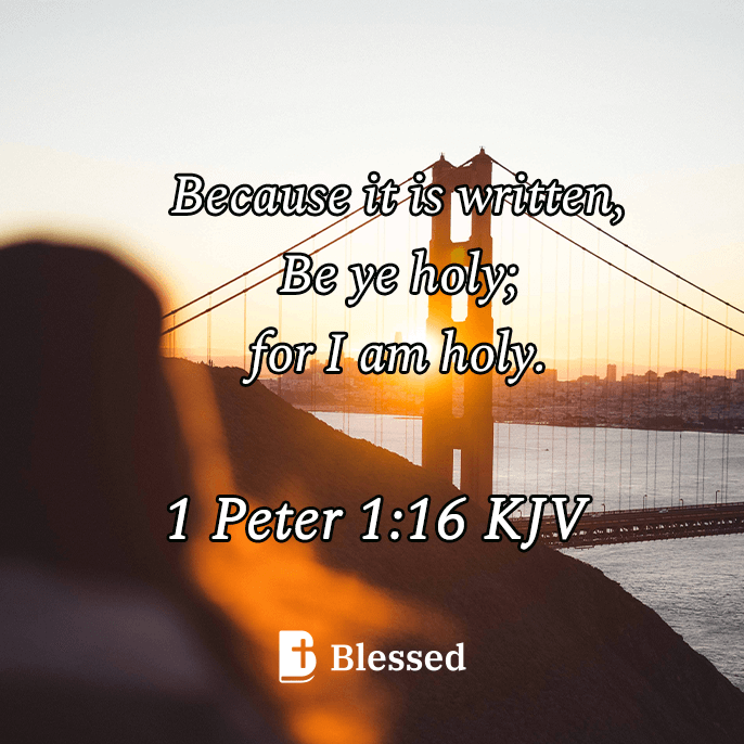 1 Peter 1:16