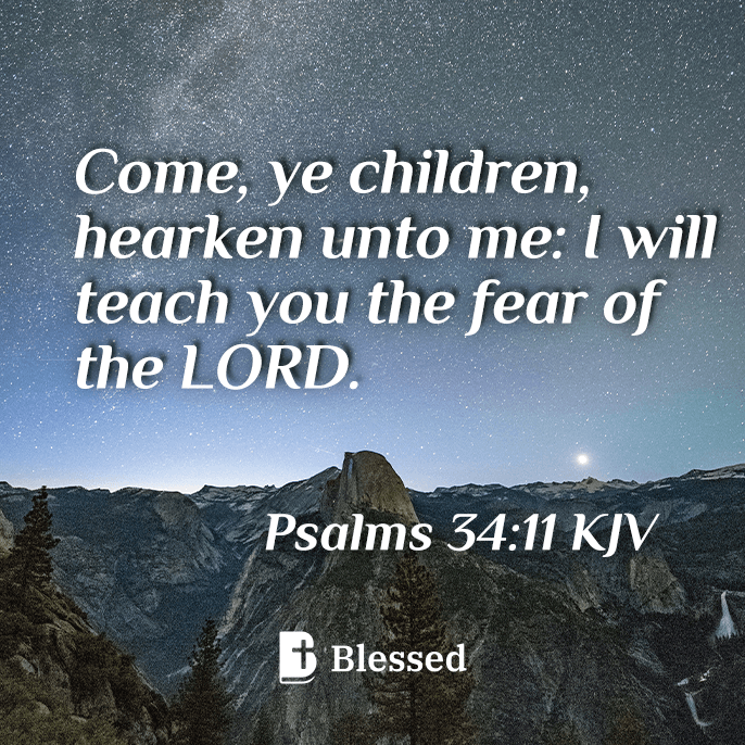 Psalms 34:11
