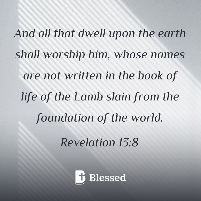Revelation 13:8