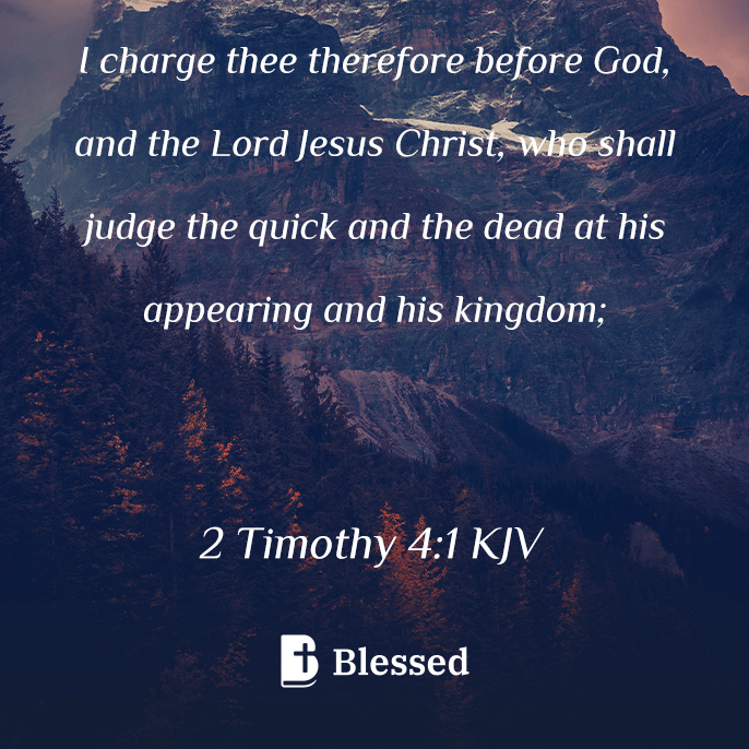 2 Timothy 4:1