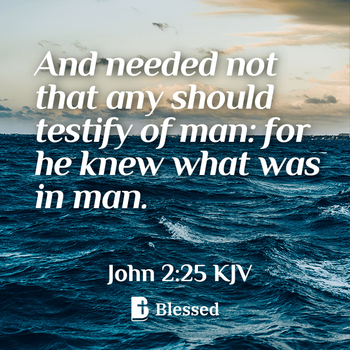 John 2:25
