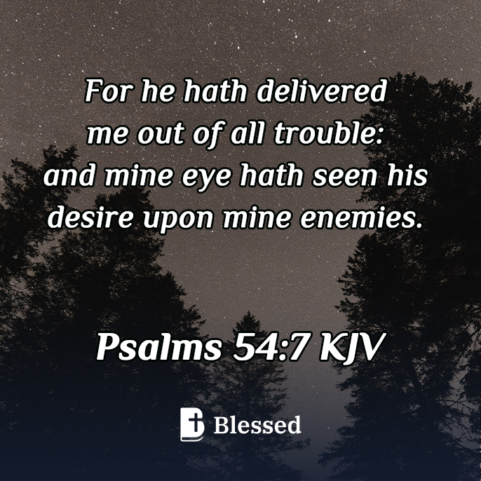 Psalms 54:7