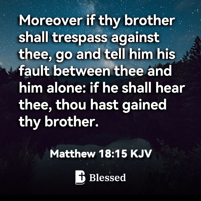 Matthew 18:15