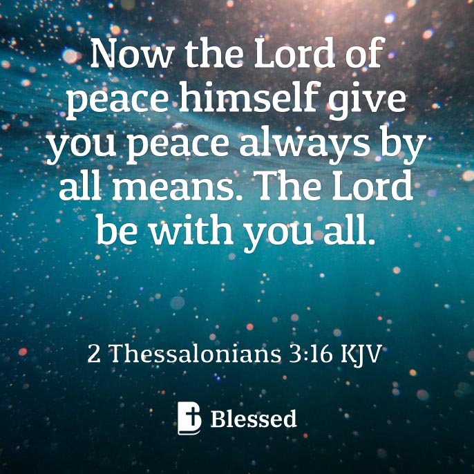 2 Thessalonians 3:16