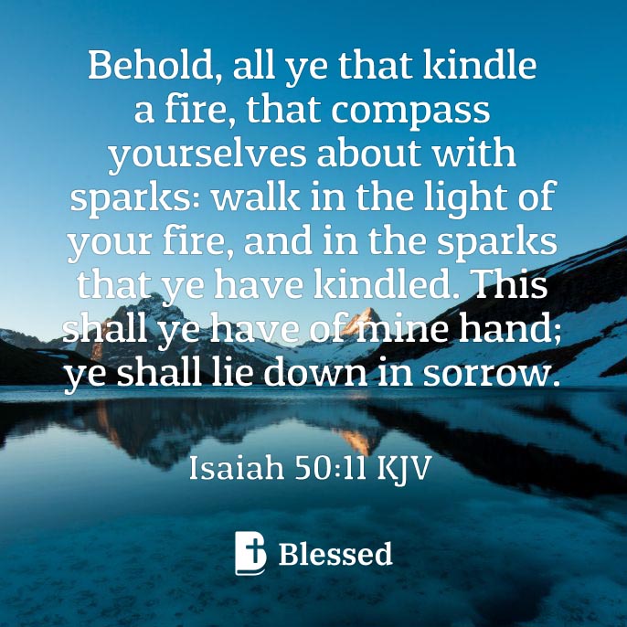 Isaiah 50:11