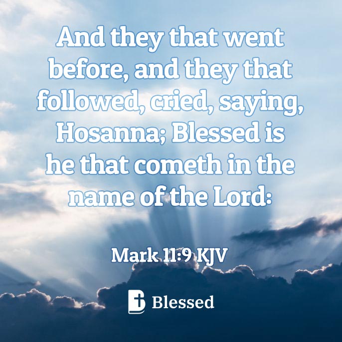 Mark 11:9
